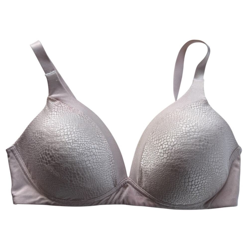 Warners W4013 Blissful Benefits Back-Smoothing Comfort Wireless Lift Bra Sz 36D